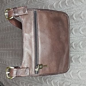 Vintage Fossil Hobo Crossbody